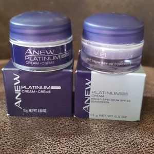Anew Platinum Cream duo (day & night) travel size